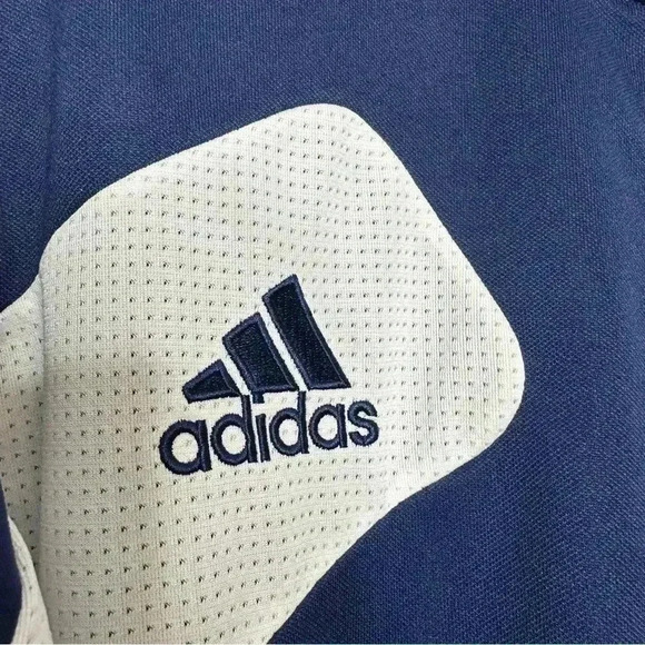 Adidas Condivo Full Zip Training  Jacket Joseph Blue & White Size Large - Picture 11 of 16